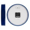 CASIO Wall Clock Blue Analog Standard Step Second Hand Simple
