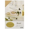 Sanwa Supply LB-IJRF02 Craft Label (Oval) Oval (W x D