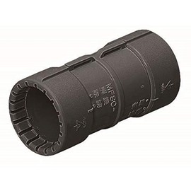 Mirai Industry MFSC-16GK10 Coupling for PF Tubes 16, Black, 10 Pieces
