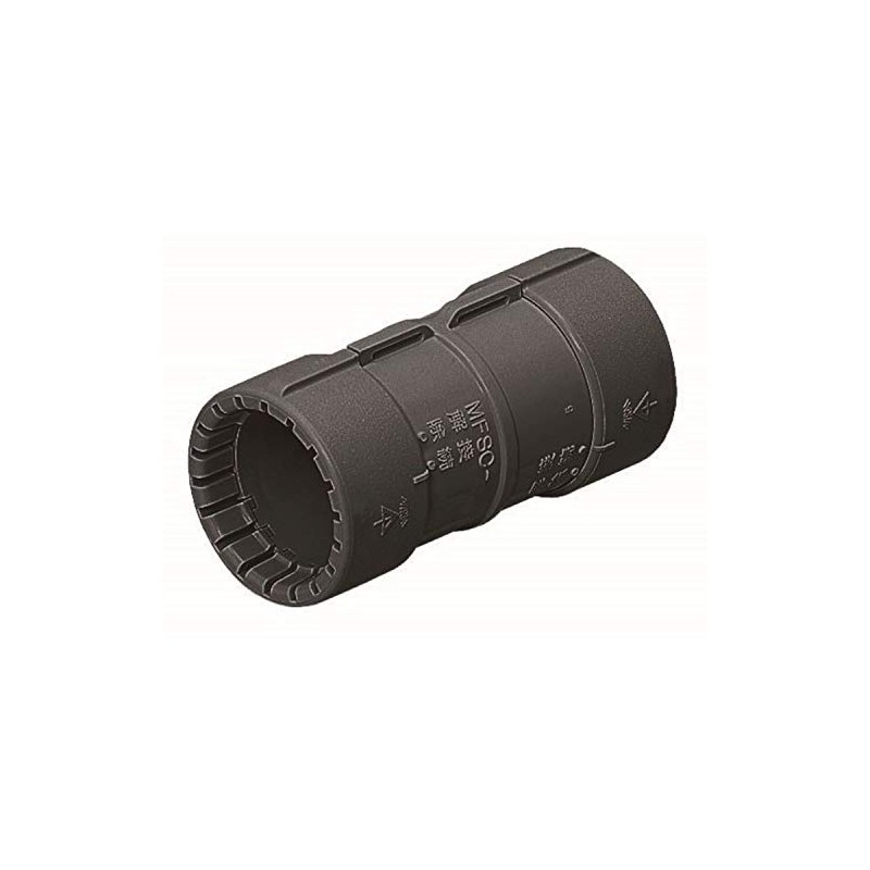 Mirai Industry MFSC-16GK10 Coupling for PF Tubes 16, Black, 10