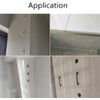 NIDETION Black Soffit Vents 29mm / 1.14” Stainless Steel Circular