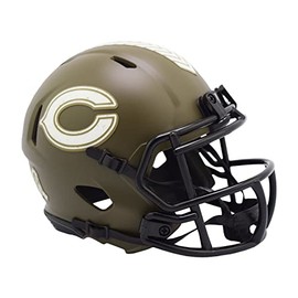 Riddell Speed Mini Football Helmet SALUTE Chicago Bears