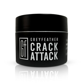 Greyfeather Crack Attack Hand Cream for Dry Cracked Hands Working Hands Cream – Travel Size Moisturizer with Shea Butter & Vitamin E – Anti Aging Hand Cream for Men & Women Non-Greasy & Fast Absorbing