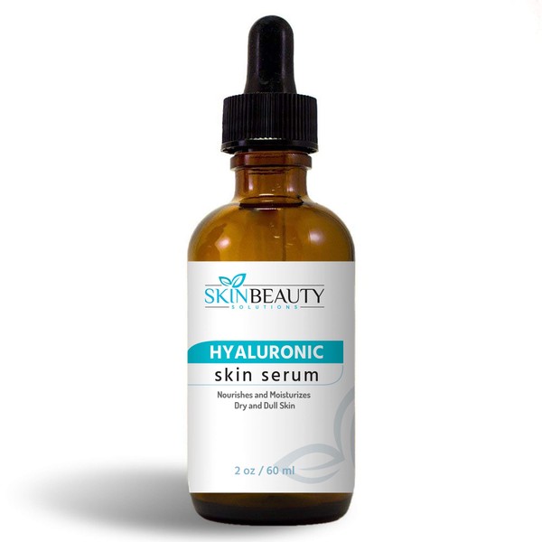 Pure 100% HYALURONIC HA Acid Moisturizing Gel -The Best Anti-Aging Anti-Wrinkle Serum on the Market- Plump & Hydrate Skin. Use after Skin Needling/Micro Derma Roller (4oz/120ml)