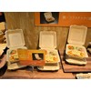 Pack Style BB Bamboo Bagasse Lunch Trays 200-220-3 605987 Pack