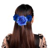 Topbuti Rose Hair Clip Flower Hairpin Rose Brooch Floral Clips,