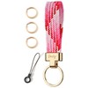 SENLLY Car Key Fob, Elastic Key Holder, Universal Lanyard for