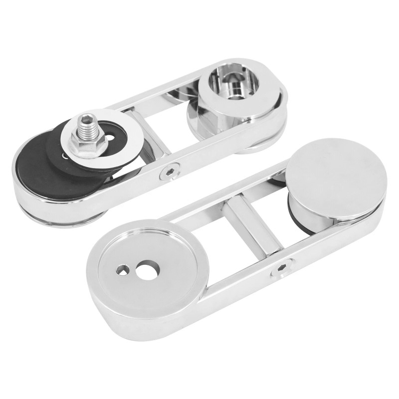 HDBUBALUS Drop Mirror Relocator Mount Kit Adjustable Mirrors For Harley