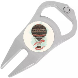 NewCharms Have Love Will Travel Golf Ball Marker Divot Repair Tool Bottle Opener