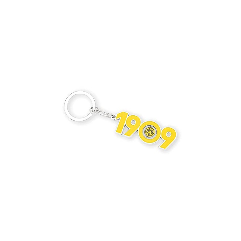 Borussia Dortmund BVB Keyring 1909, yellow