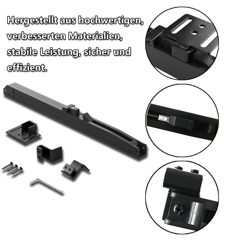 Sliding Door Fitting Damping System, Non-Punching System, Self-Closing Damper, Door