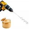 lasuroa Peanut Butter Stirrer 11.8 Inch Stainless Steel Nut Butter