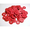 25 PACK RED SILICONE RUBBER GROLSCH STYLE GASKETS FOR EZ-CAP