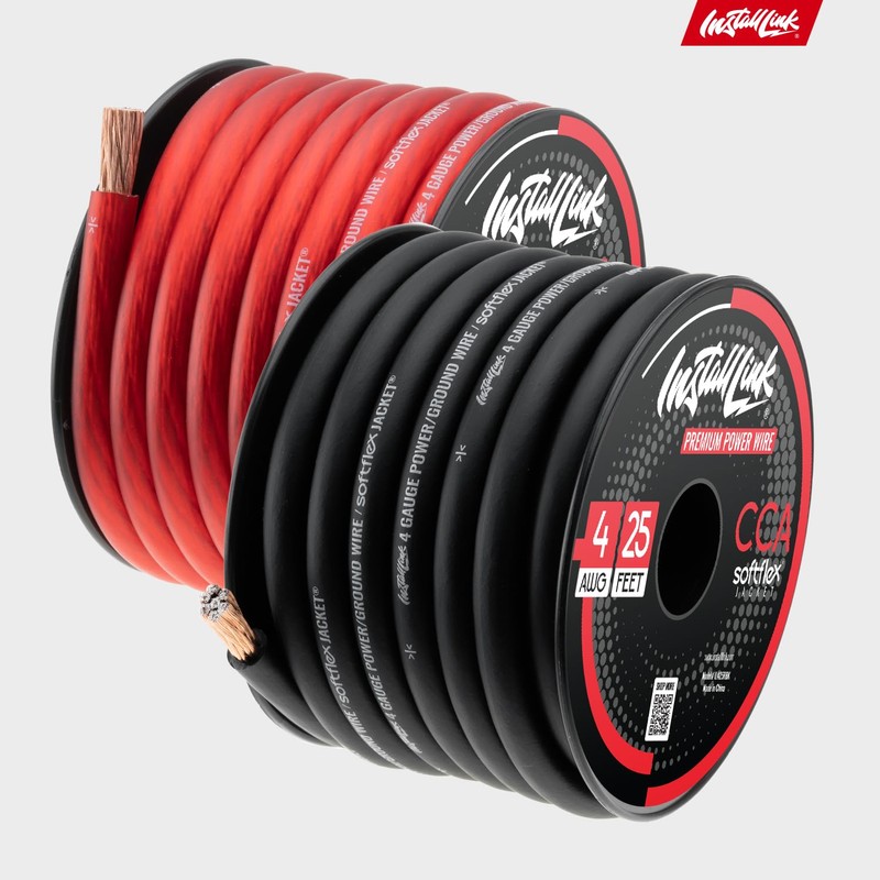 Install Link 4 AWG Gauge Power or Ground Wire Cable