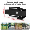 JUJAING DS-02 Universal Automatic Electric Gate Lock for 12-24V DC