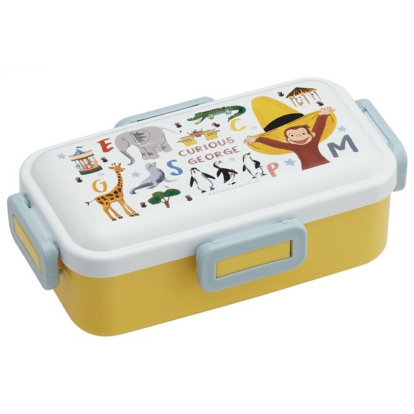 Skater ZOO PFLB6AG Lunch Box, 1-Tier, 18.9 fl oz (530