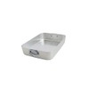 Ottinetti Famiglia Aluminum Rectangular Roasting Pan with Lid, Small/10.2 x