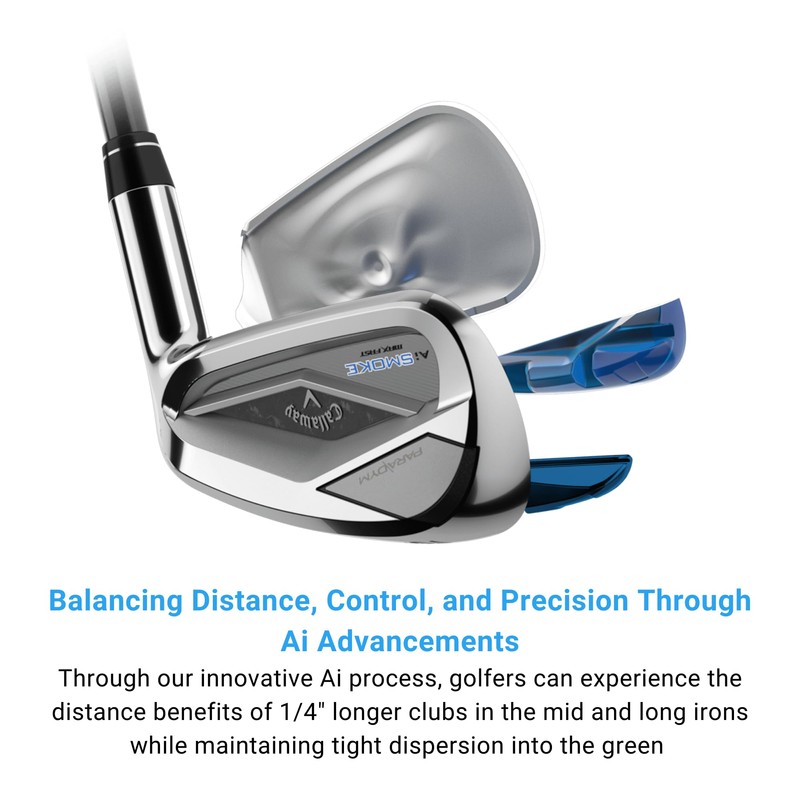 Callaway Golf Paradym AI Smoke Max Fast Individual Iron (Right