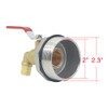 2" Water Drum Faucet Spigot 3/4" Brass Barrel Faucet for