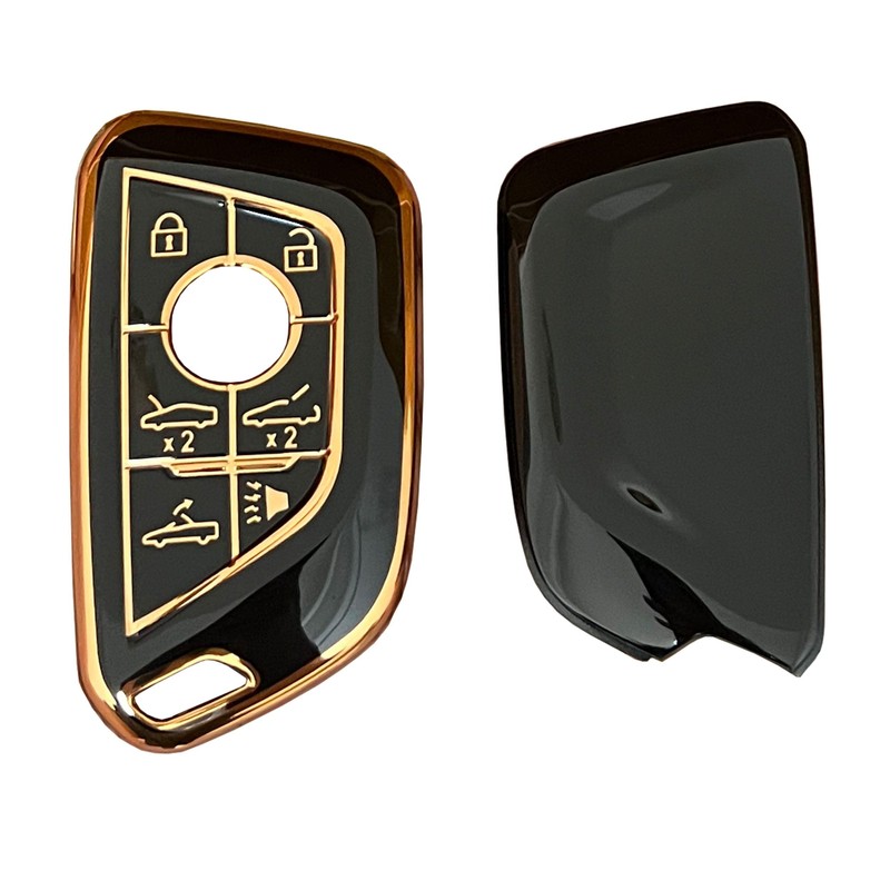 TAPAYICA For Chevy Corvette Key Fob Shell Keyless Remote Key