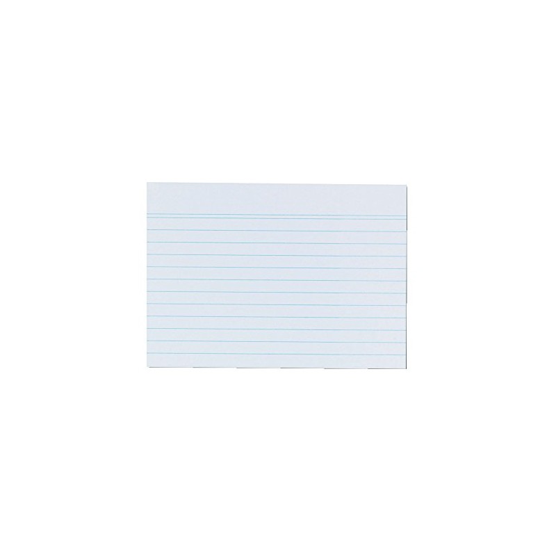 Herlitz File 600 Cards Lined A6 Pack of 100 in