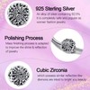 TAORUI 925 Sterling Silver Charms for Bracelets and Necklaces Celestial