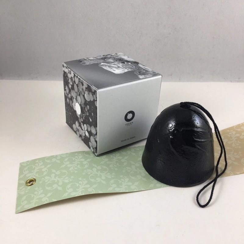 Oigen Japanese Wind Chime Nambu Cast Iron Iwachu Black Willow