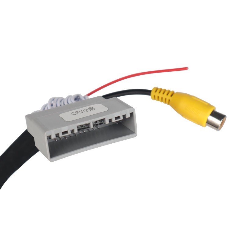 Rear View Camera Adapter Wire Harness Cable Video Connector Fit
