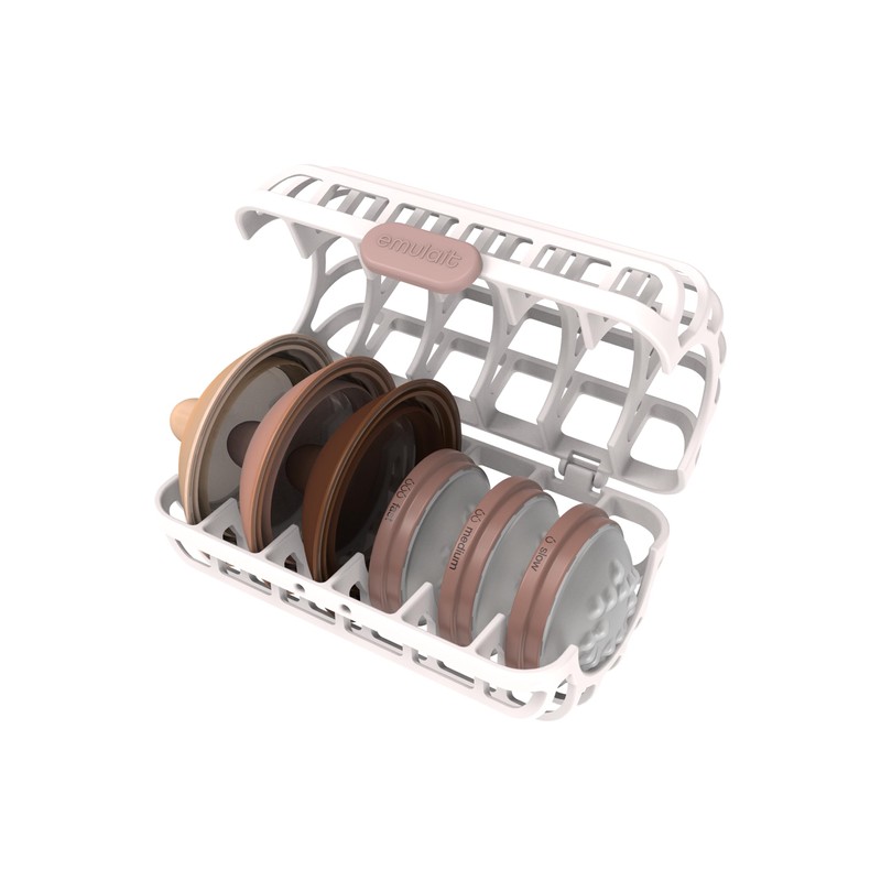 Emulait Dishwasher Basket for Baby Bottle Nipples Pacifiers