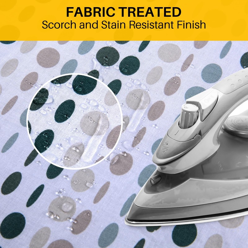 BNDX Extra-Wide Ironing Board Cover - Standard Size 18x49,Extra Thick
