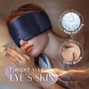 BYDT 100% Mulberry Silk 3D Eye Mask Eyelash Protecting for