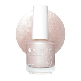 Dazzle Dry Esmalte De Uñas (Paso 3) - Enamoramiento - Un Rosa Pálido Escarchado. Cobertura Total Con Brillo. (15 Ml)                                  