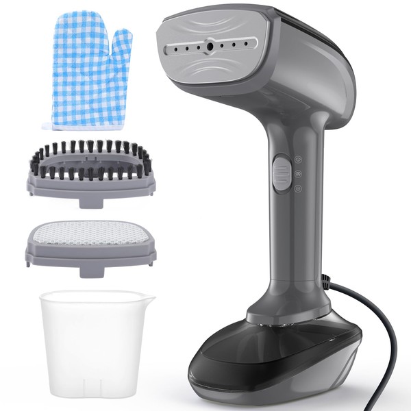 Powerful Handheld Fabric Steamer - 1800W with Fast Ceramic Heat-Up