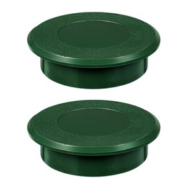 2pcs Golfs Hole Cup Cover Durable Putting Hole Protection for Golf Practice Portable Golf Training Accessories for Use Green Color
