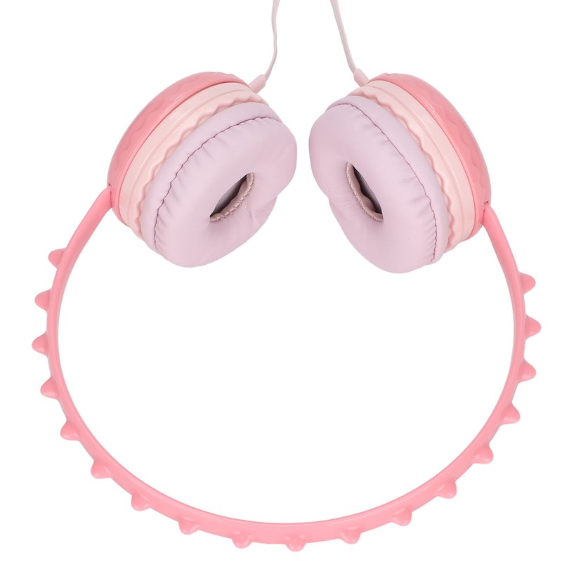 Kids Wired Headphone 3.5mm Jack Stereo Adjustable Headband Cute Child