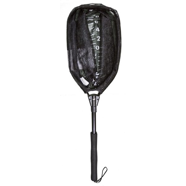Measure net - Large Rubber bag with telescopic handle