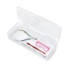 Rolabling Transparent Box Storage Case for Nail Art Equipment Manicure