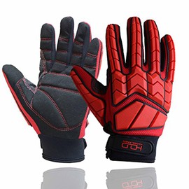 HANDLANDY Anti-Vibration Work Gloves, SBR Pad, TPR Protector, Mechanic Gloves