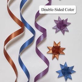 Metallic Paper Strips for Weaving Projects (Multi Color Packs). Paper Strips for Moravian, German Stars and Froebel Stars. 100 Strips per Pack (1 x 25 inch)