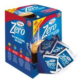 Eridania Zero - Dolcificante Zero Calorie, in Bustine, Confezione da 210 g