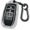 Kirsnda Key fob Cover with Metal Buckle Compatible with Toyota