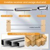 Blulu 80 Pack Invisible Cable Railing Kit, T316 Stainless Steel