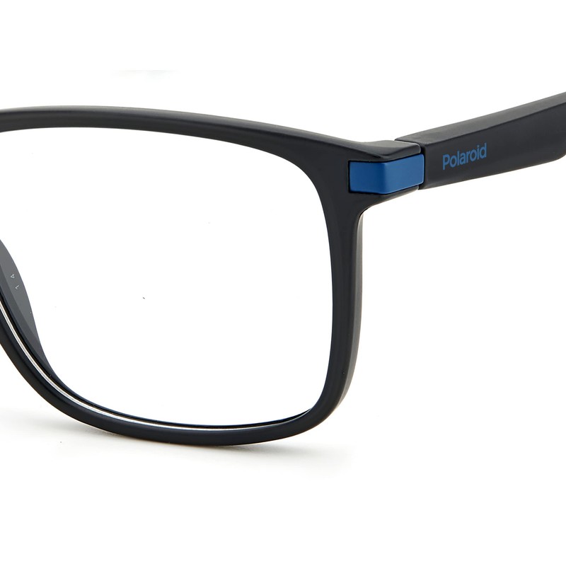 POLAROID Glasses Frame (Model PLD D447) for Men, Rectangular, Made