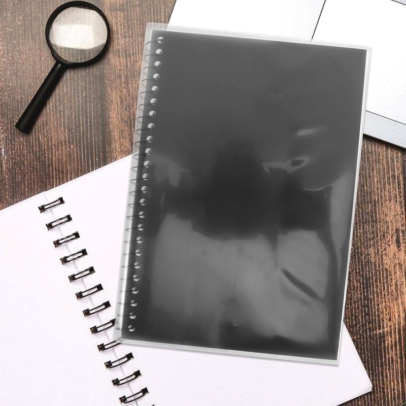 TEHAUX Fundas Transparentes Para Libros 20 Piezas Funda De Plástico