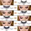 30 Pairs of 3D 6D False Eyelashes Kit Dramatic Soft