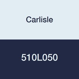 CARLISLE 510L050 Synchro-Cog Synchronous Timing Belt, Rubber, 51" Pitch Length, 3/8" Tooth Pitch, 136 Teeth, 0.5" Wide