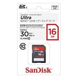 SANDISK ウルトラ SDHC UHS-I CLASS10 16GB 〔SDSDUG-016G-J35〕