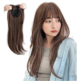 Bright Lala p280-UBA Wig, Long Curly Partial Wig, Full Style Piece, Women's Cute,