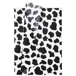 Tissue Paper,Black White Wrapping Paper,20sheets 50x35cm Animal Paper for Birthday Wedding Anniversary Wrapping Gifts
