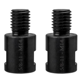 Yakamoz 2Pieces M14 Female to 5/8"-11 Male Angle Grinder Attachment Thread Adapter Converter for Hole Opener Angle Grinder, Wire Wheel Drill Adapter Tool